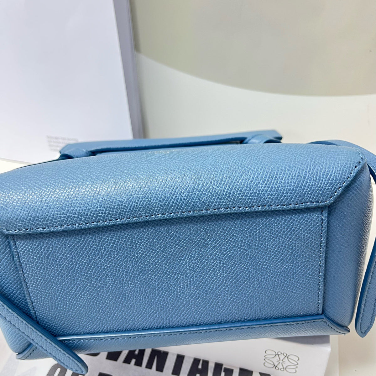 Celine - Belt Bag Nano - Leather - Blue - (mini)