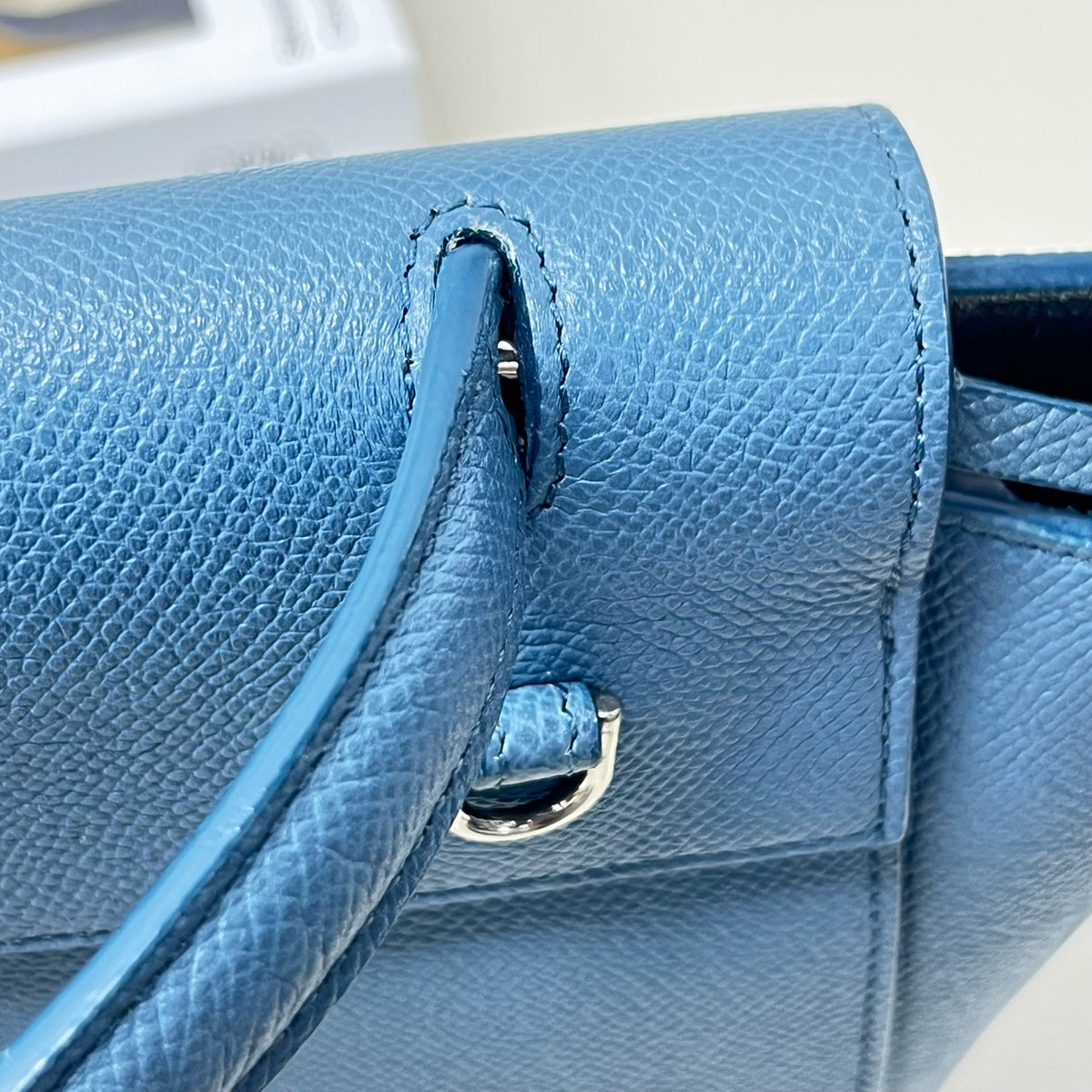 Celine - Belt Bag Nano - Leather - Blue - (mini)