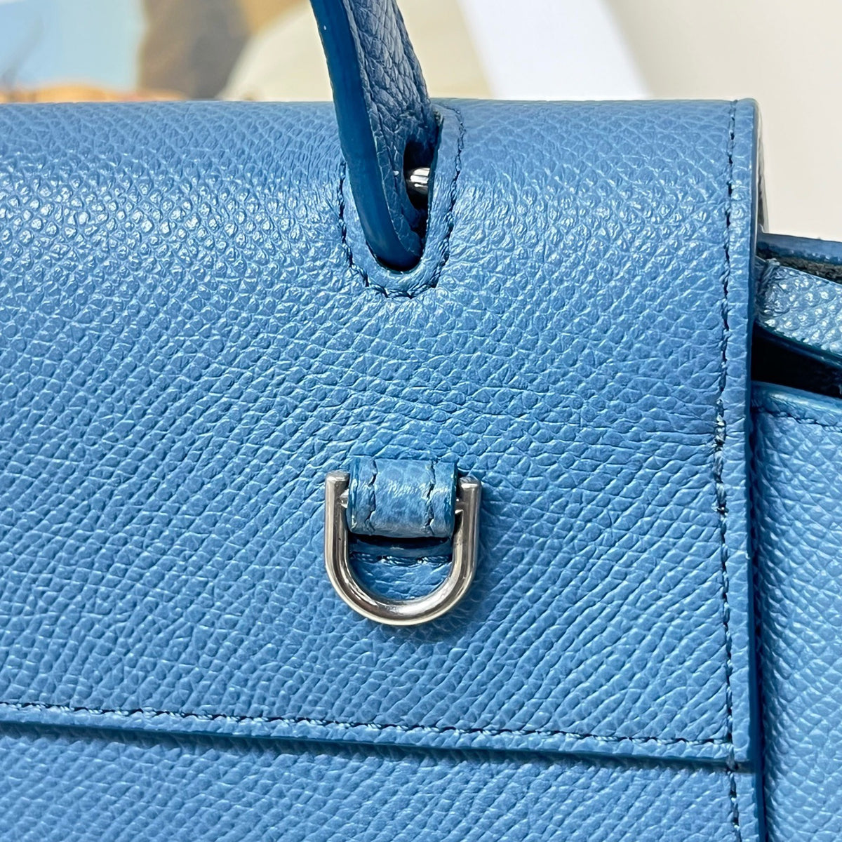 Celine - Belt Bag Nano - Leather - Blue - (mini)