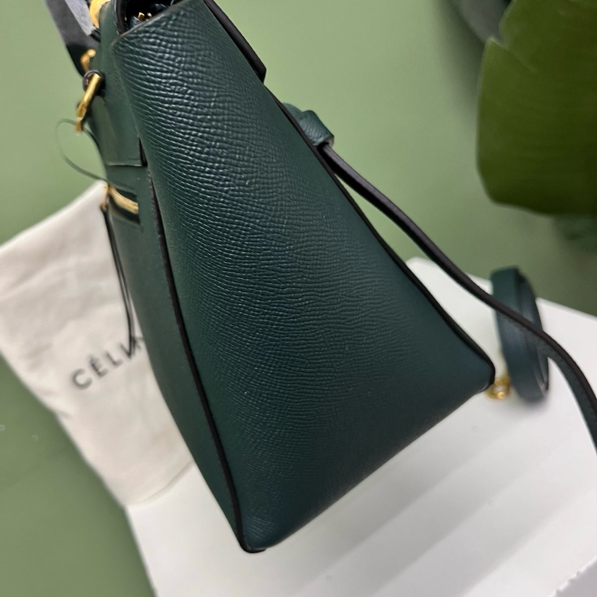 Celine - Belt Bag Nano - Leather - Green - (mini)