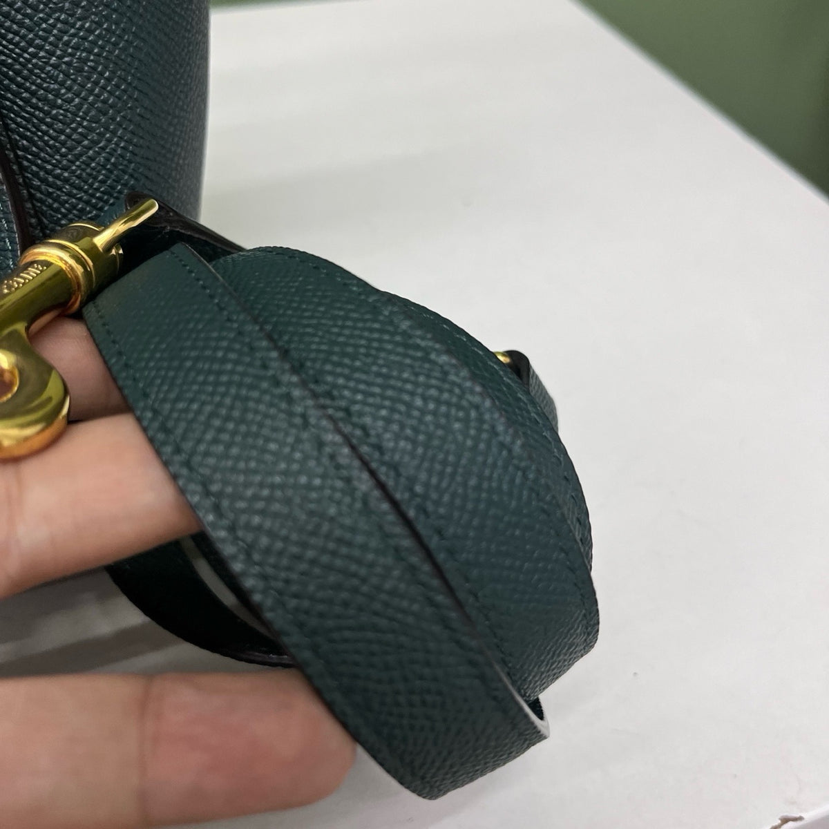 Celine - Belt Bag Nano - Leather - Green - (mini)