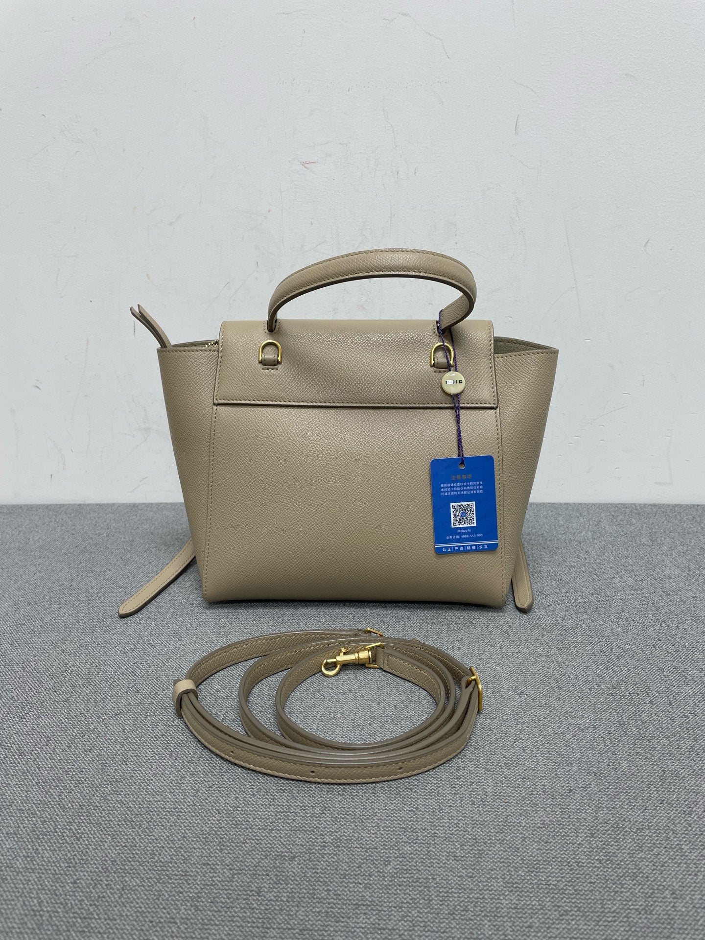 Celine - Belt Bag Nano - Leather - Grey - (mini)
