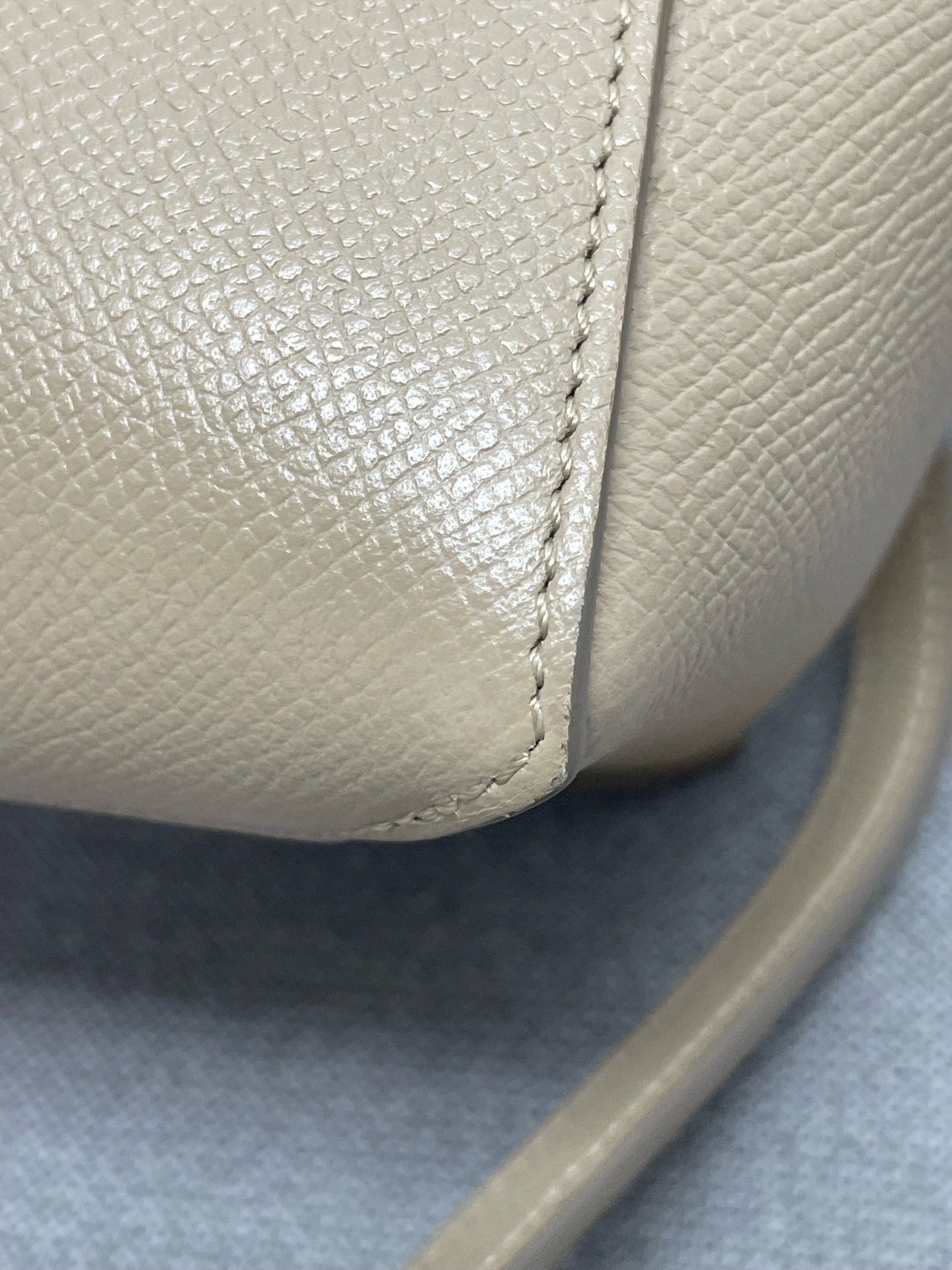 Celine - Belt Bag Nano - Leather - Grey - (mini)