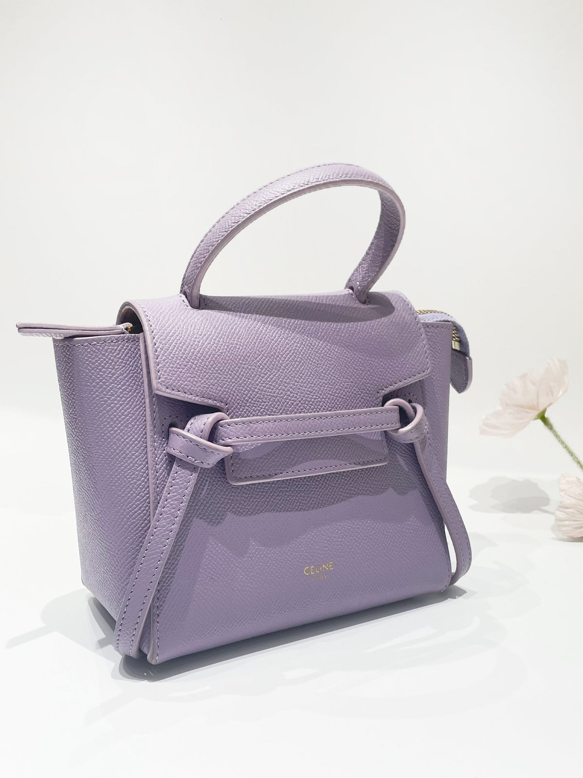 Celine - Belt Bag Nano - Leather - Purple - (mini)