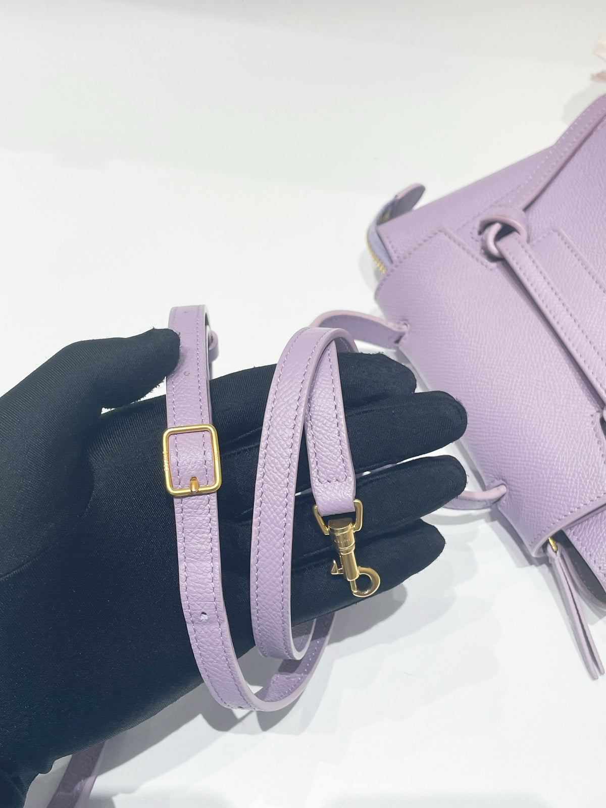 Celine - Belt Bag Nano - Leather - Purple - (mini)