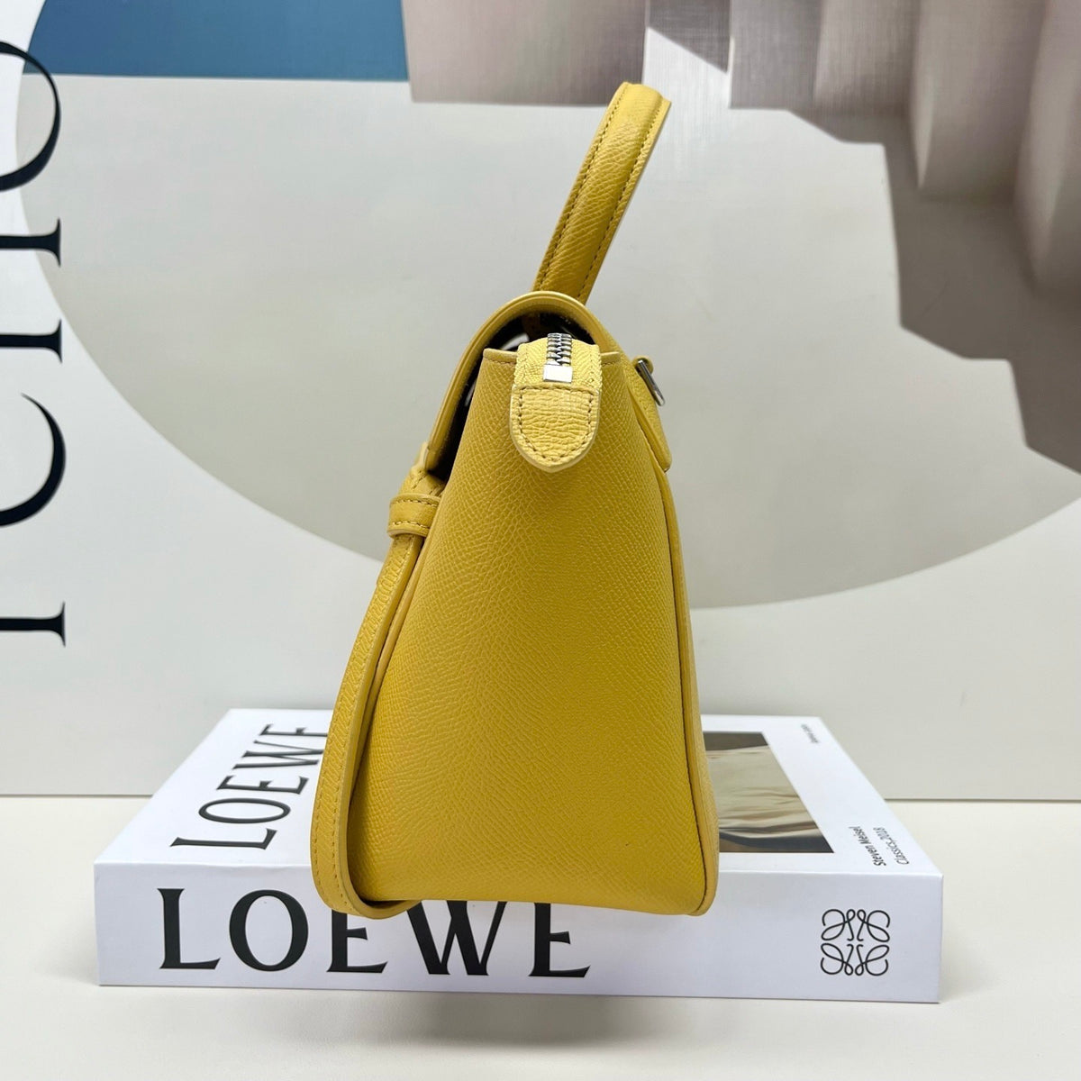 Celine - Belt Bag Nano - Leather - Yellow - (mini)