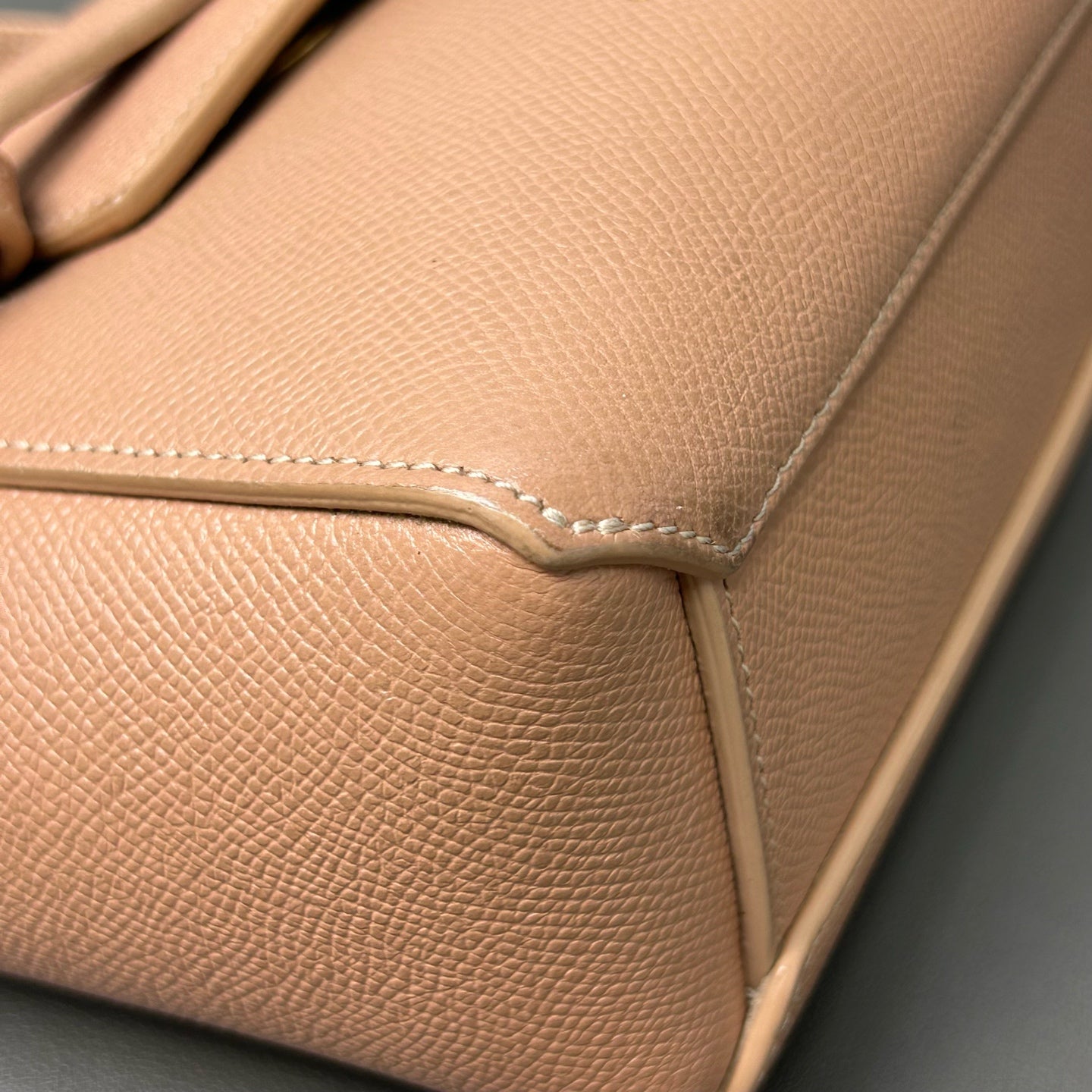 Celine - Belt Bag Pico - Grained calf leather - Nude Pink - (mini)