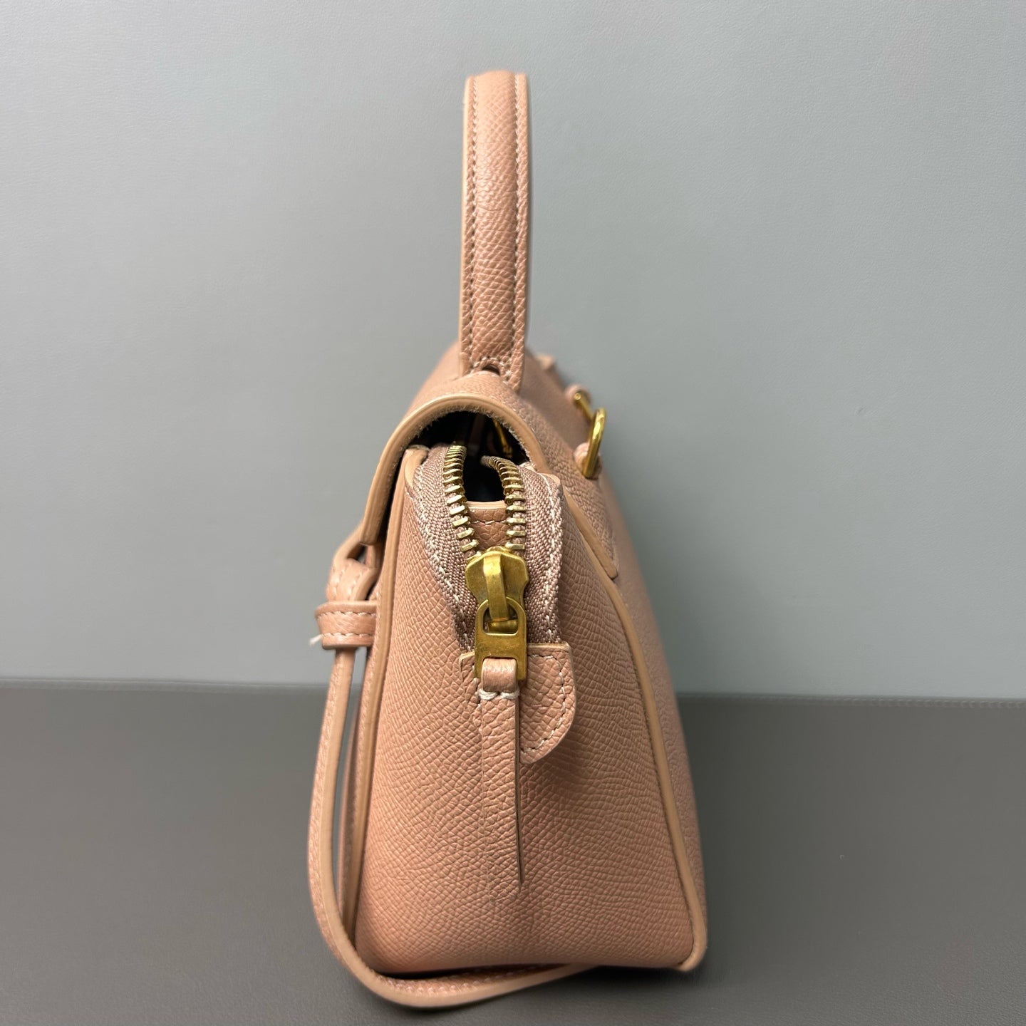 Celine - Belt Bag Pico - Grained calf leather - Nude Pink - (mini)