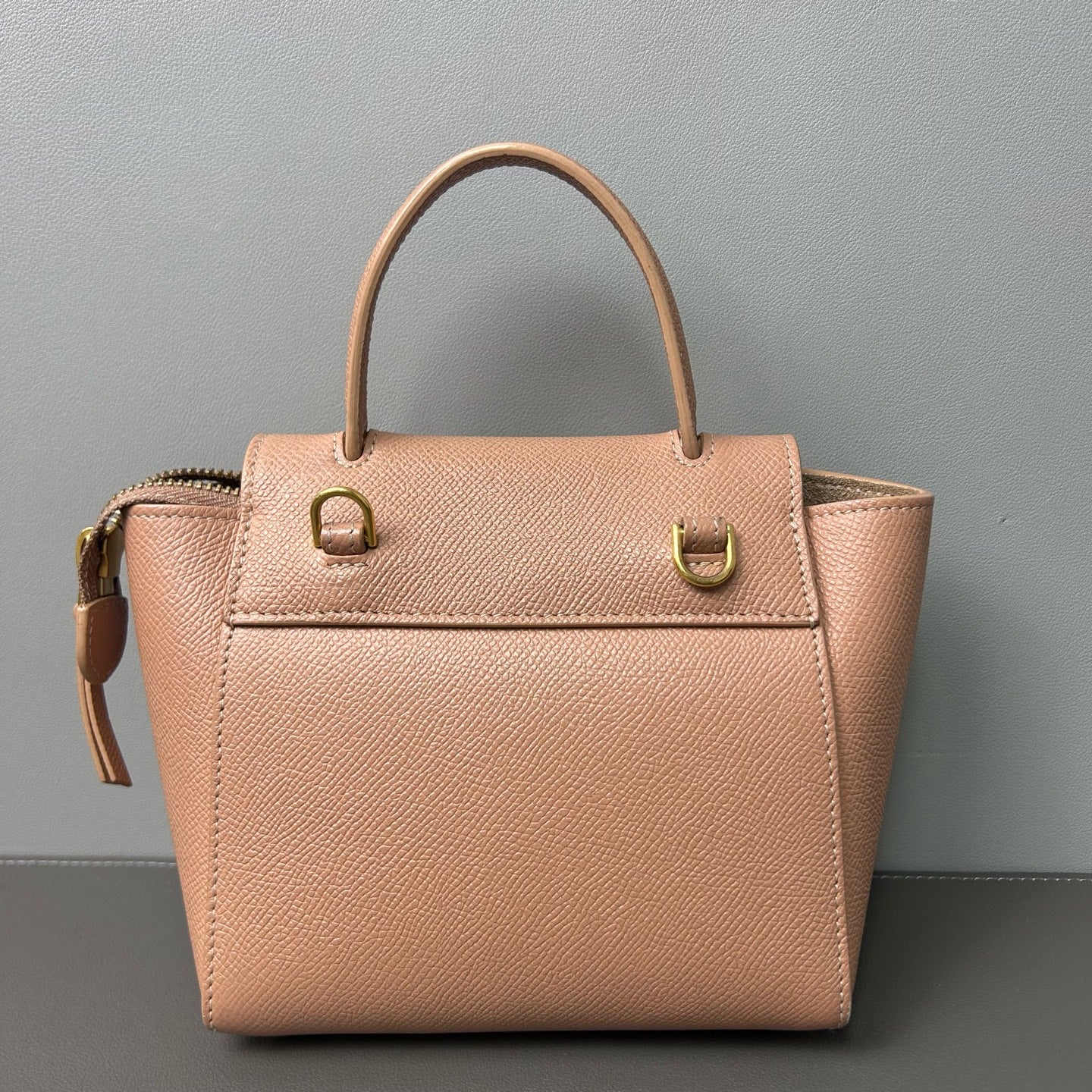 Celine - Belt Bag Pico - Grained calf leather - Nude Pink - (mini)