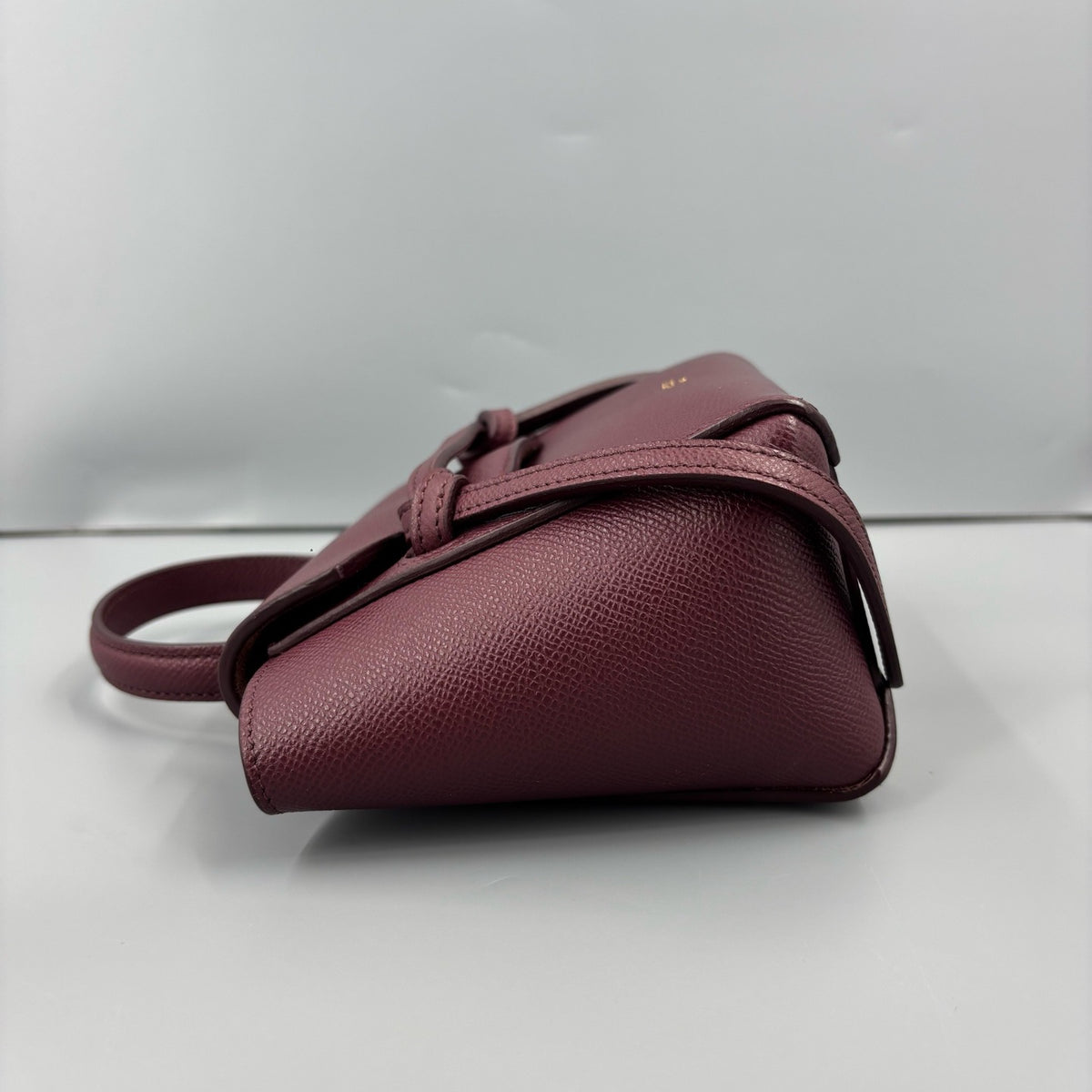 Celine - Belt Bag Pico - Leather - Burgundy - (mini)