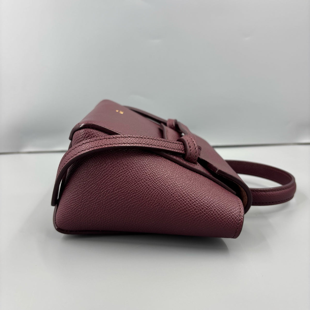 Celine - Belt Bag Pico - Leather - Burgundy - (mini)