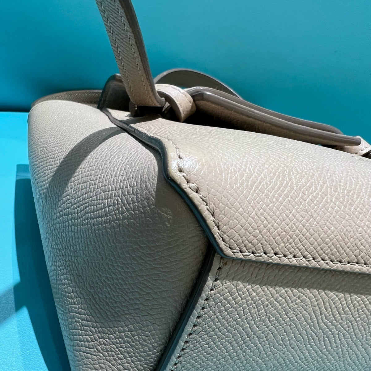 Celine - Belt Bag Pico - Leather - Grey - (mini)