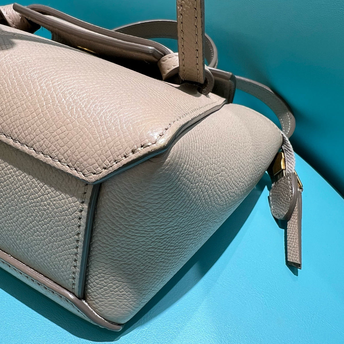 Celine - Belt Bag Pico - Leather - Grey - (mini)