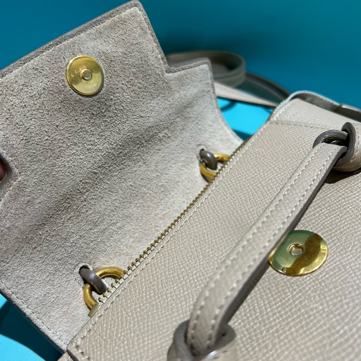 Celine - Belt Bag Pico - Leather - Grey - (mini)