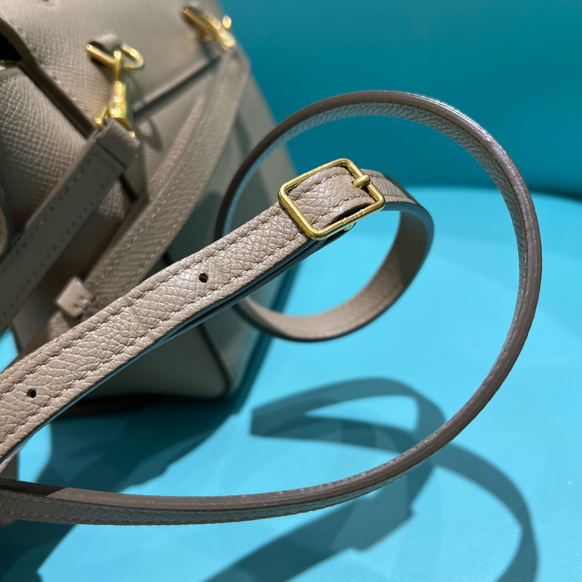 Celine - Belt Bag Pico - Leather - Grey - (mini)