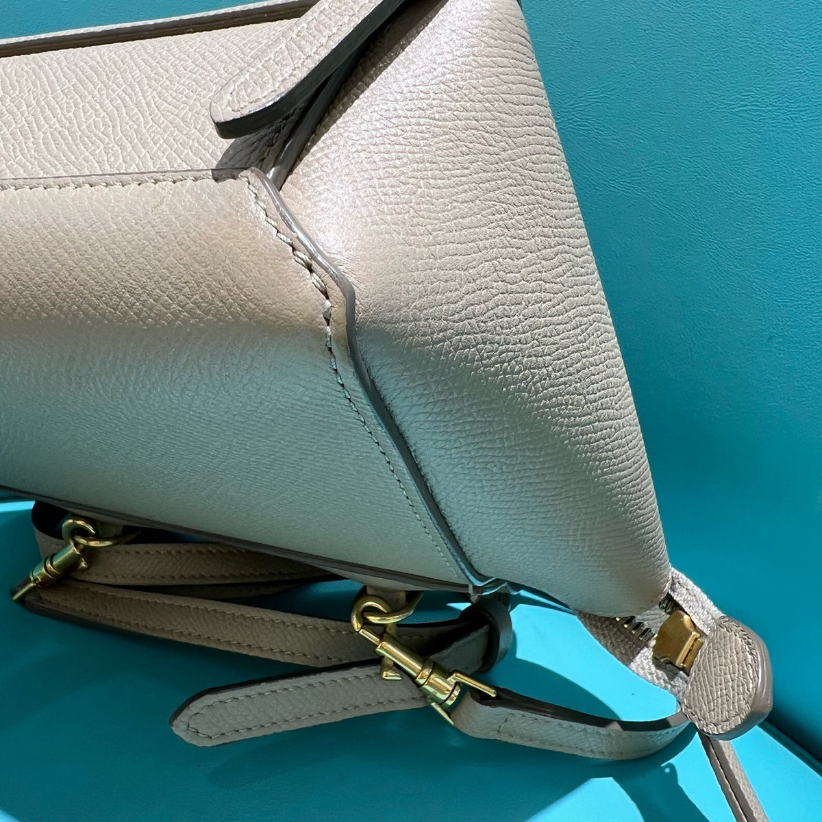 Celine - Belt Bag Pico - Leather - Grey - (mini)