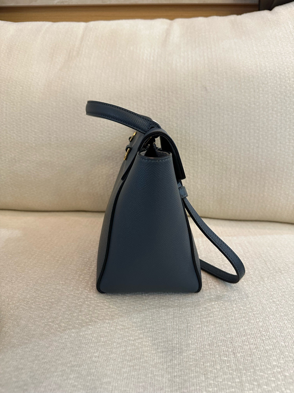 Celine - Belt Bag Pico - Leather - Navy - (mini)