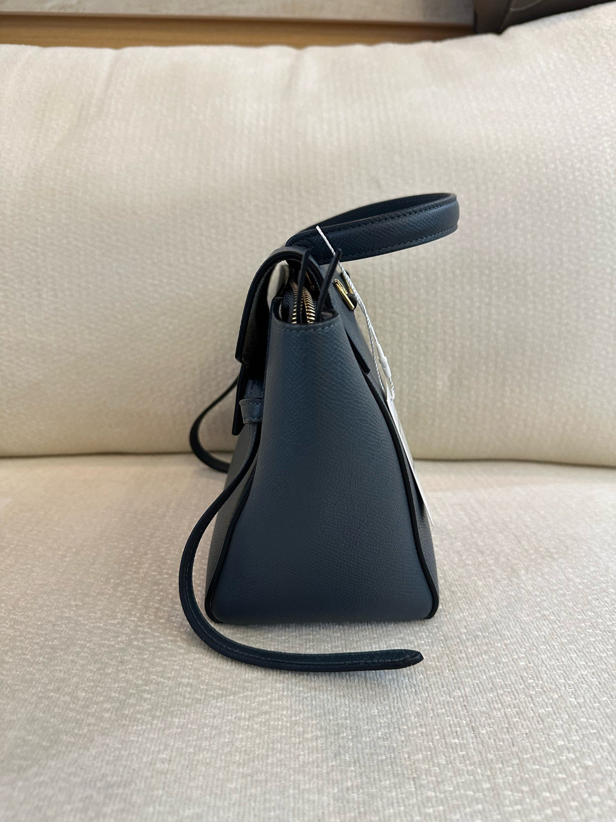 Celine - Belt Bag Pico - Leather - Navy - (mini)