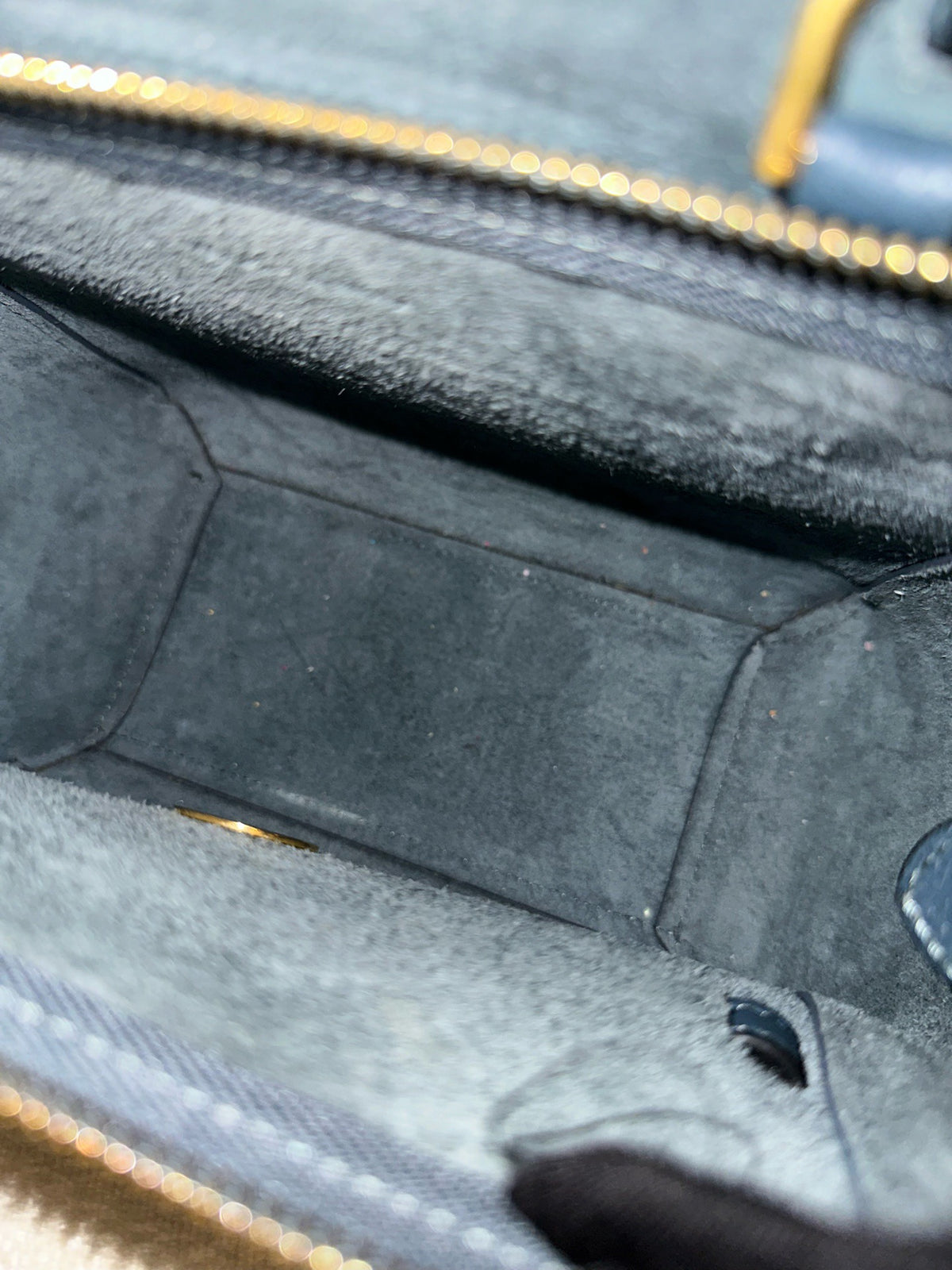 Celine - Belt Bag Pico - Leather - Navy - (mini)