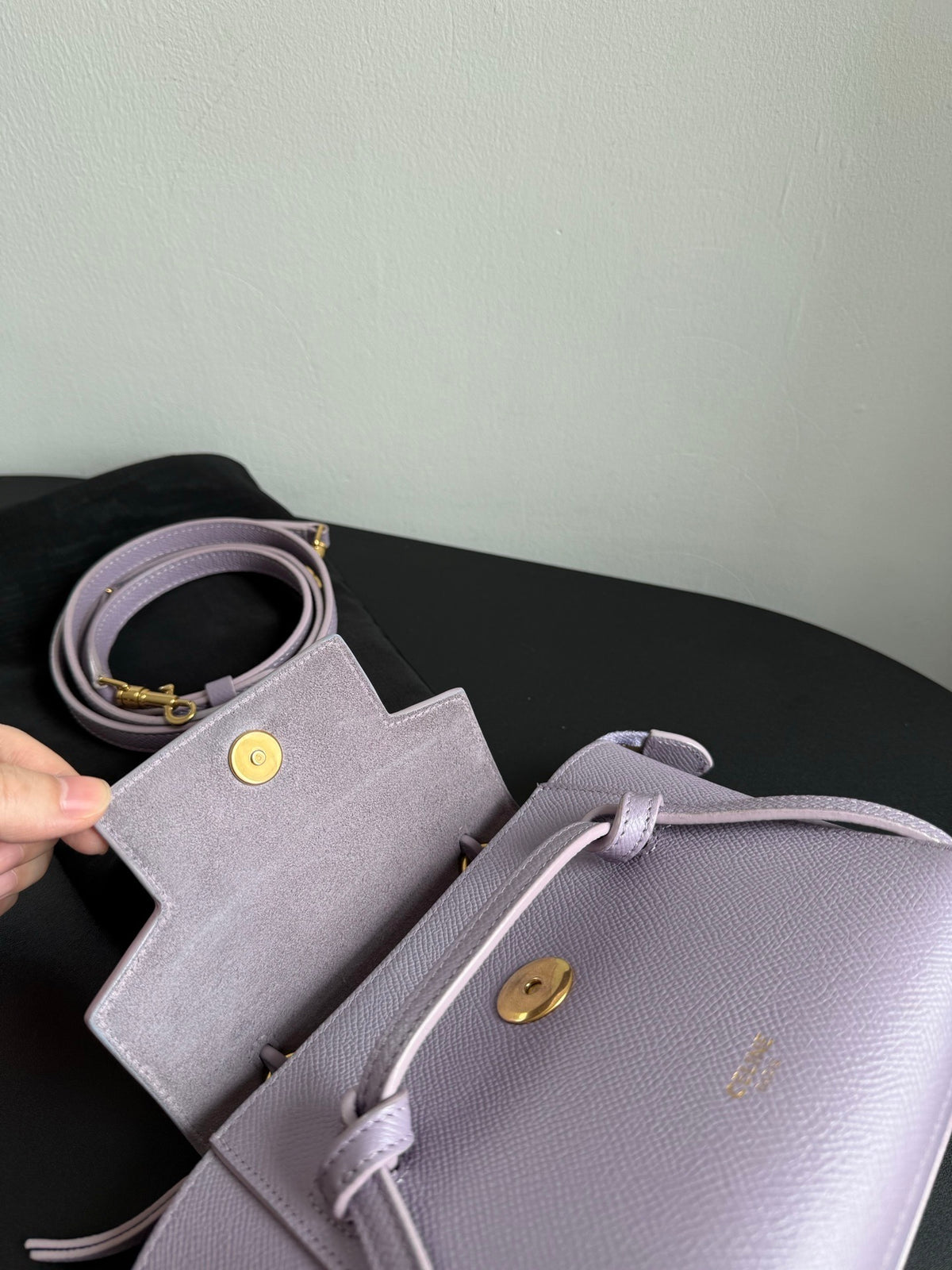 Celine - Belt Bag Pico - Leather - Purple - (mini)