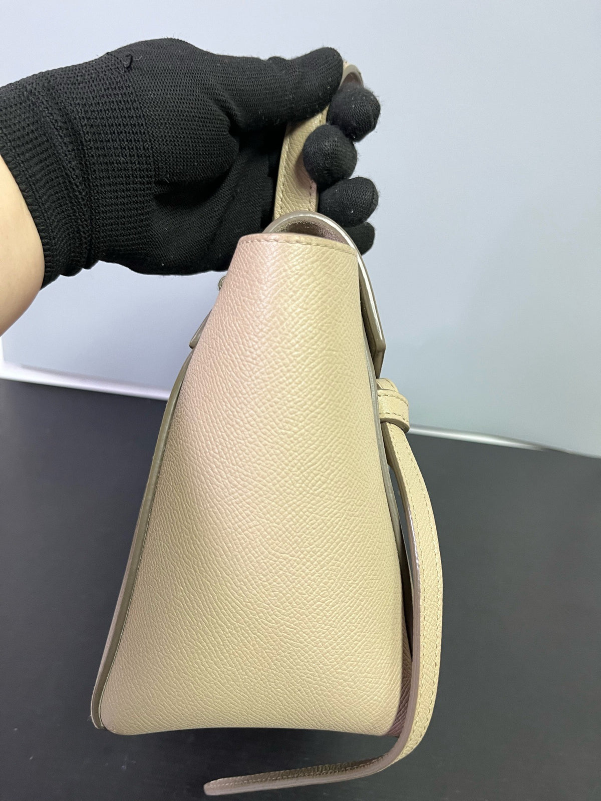 Celine - Belt Bag Small - Leather - Beige - (Small)
