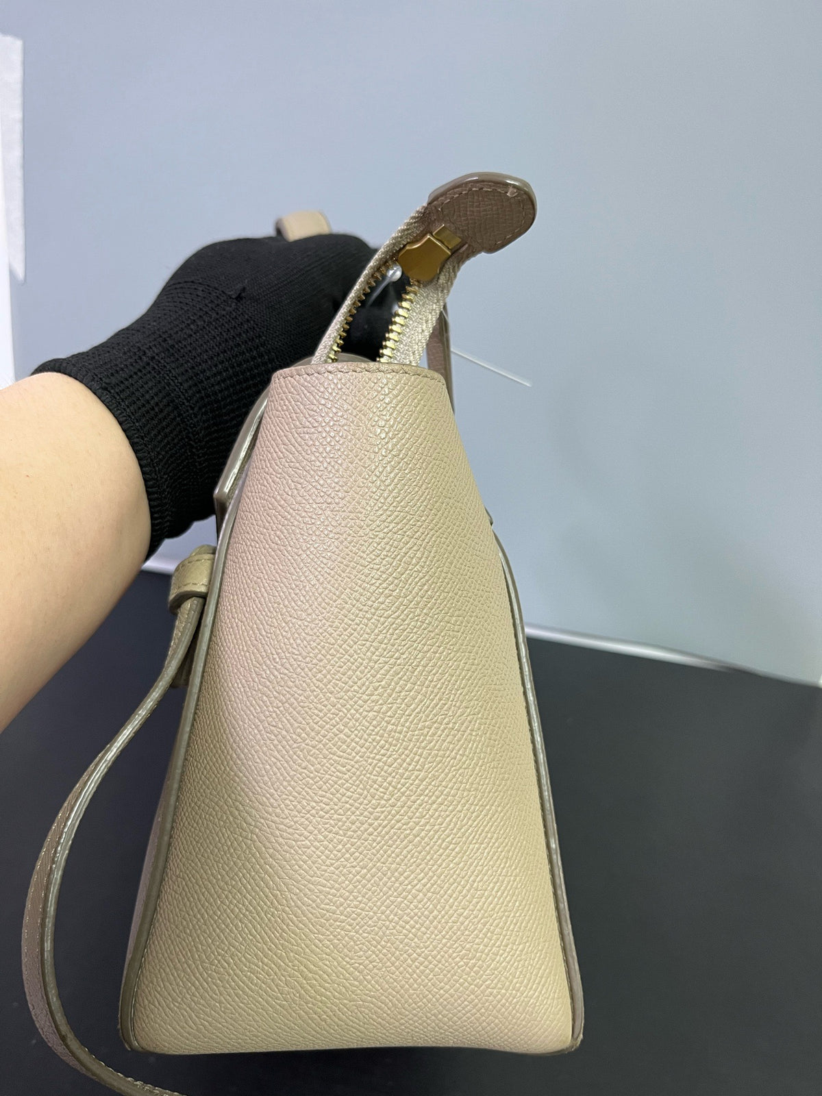 Celine - Belt Bag Small - Leather - Beige - (Small)