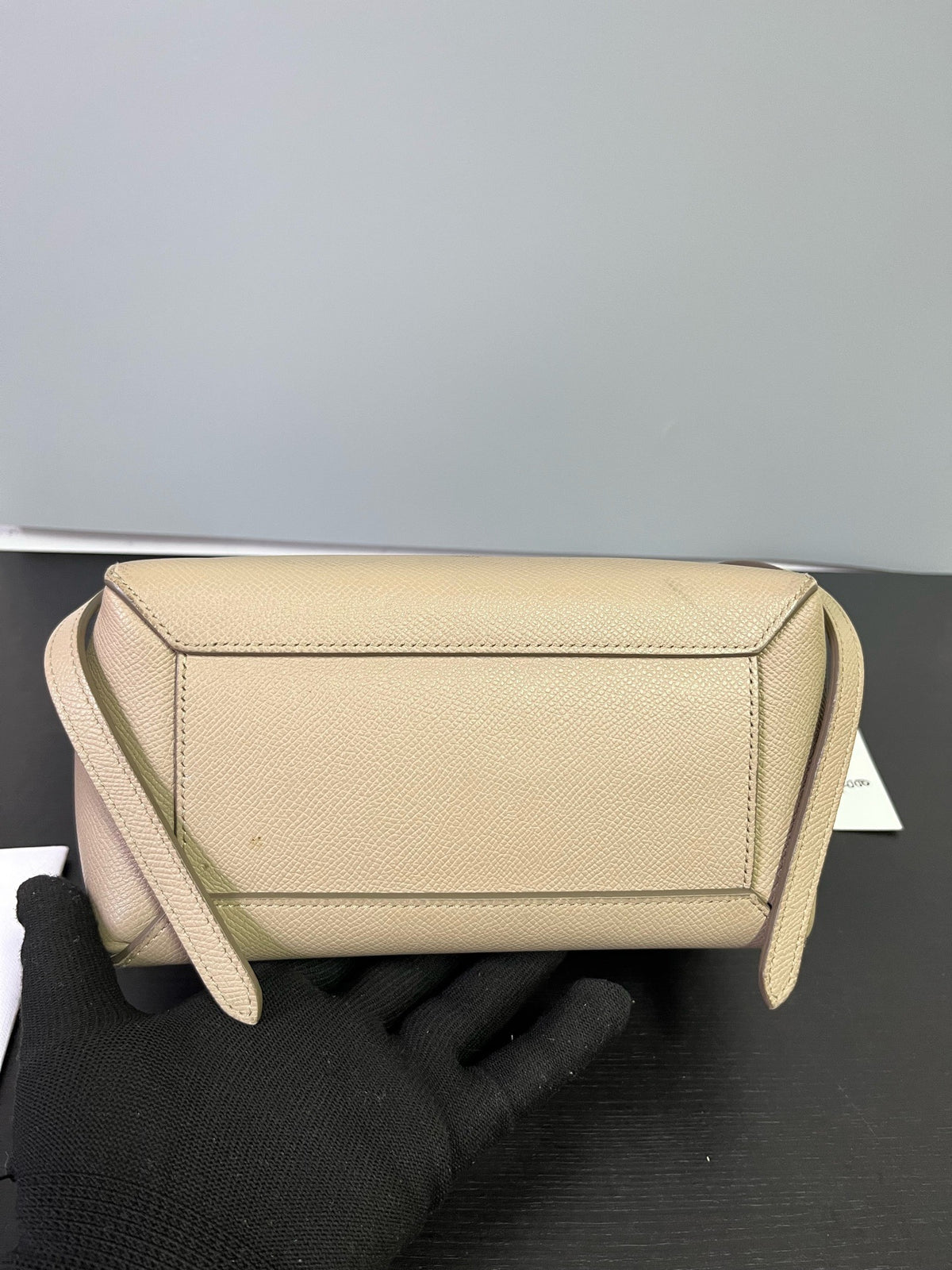 Celine - Belt Bag Small - Leather - Beige - (Small)