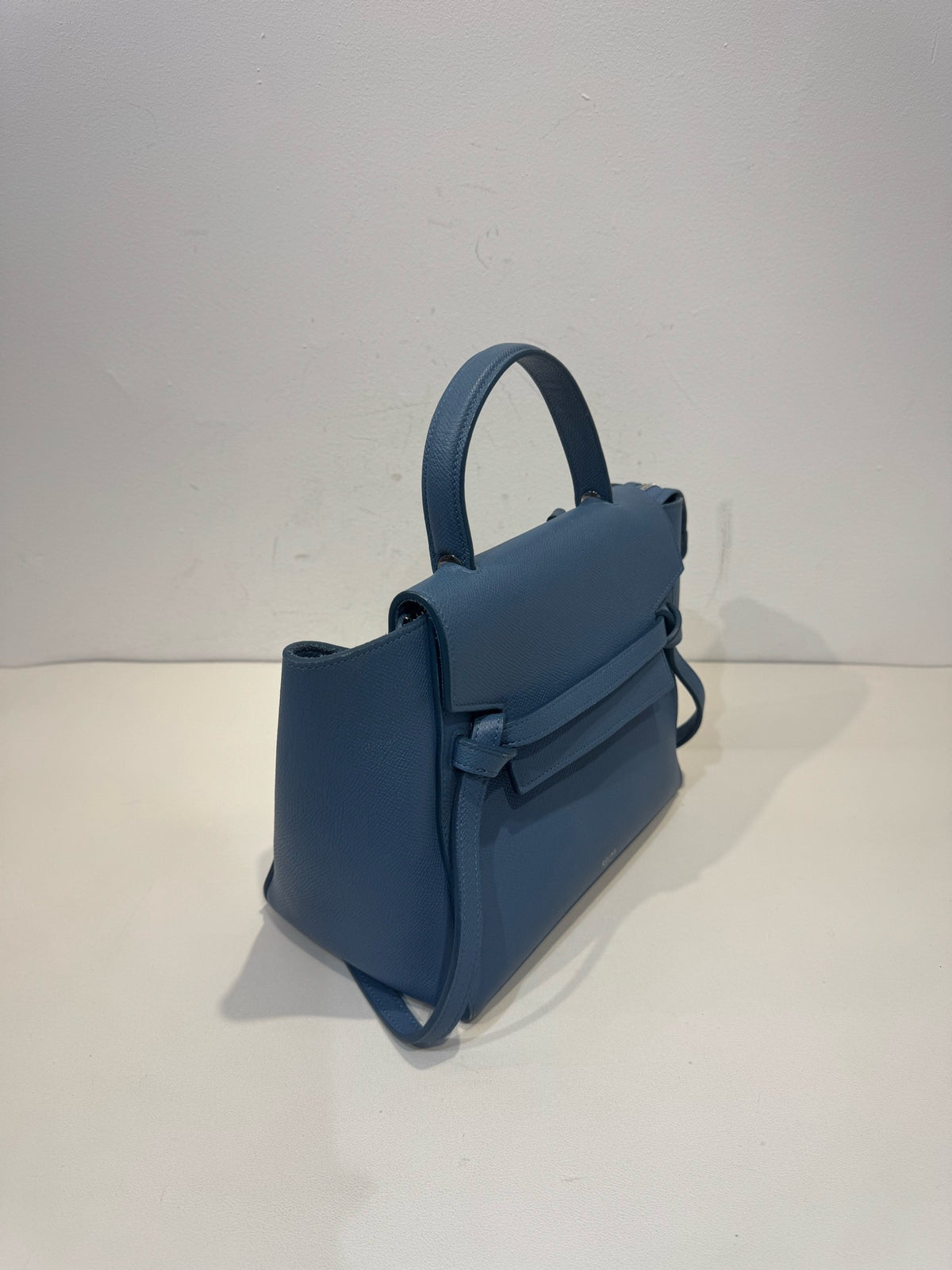 Celine - Belt Bag Small - Leather - Blue - (small)