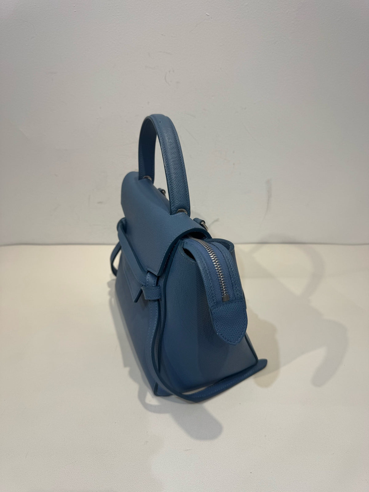 Celine - Belt Bag Small - Leather - Blue - (small)
