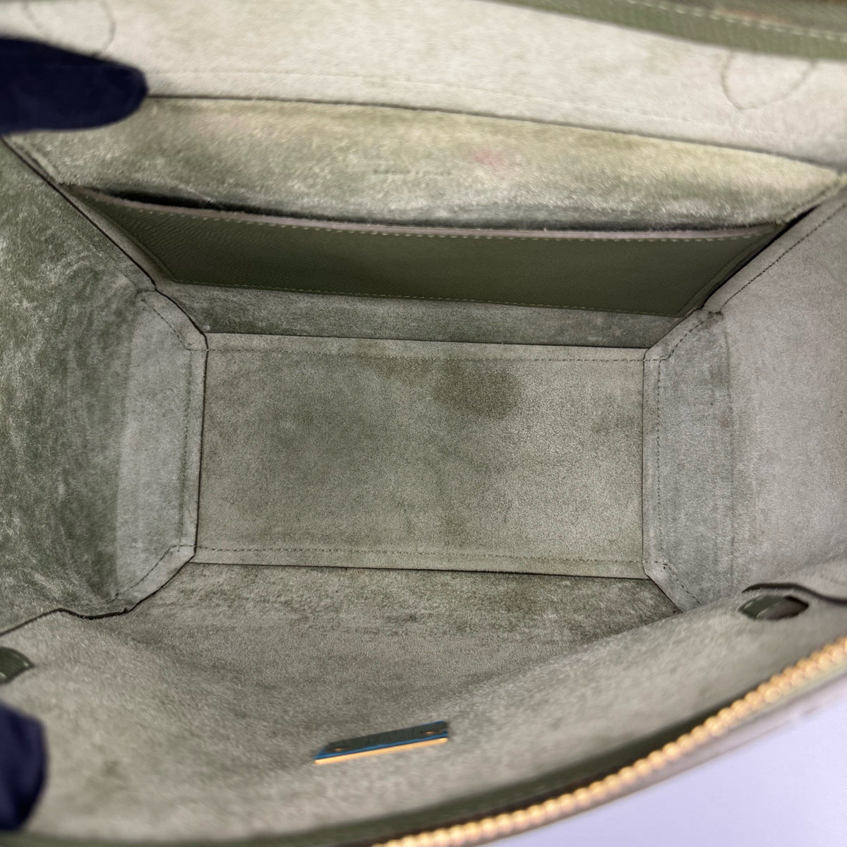Celine - Belt Bag Small - Leather - Green - (small)
