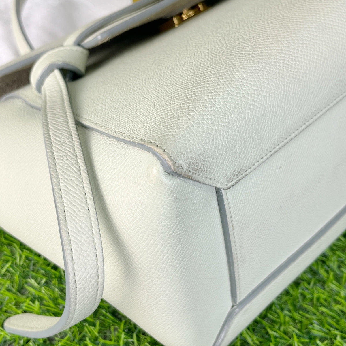Celine - Belt Bag Small - Leather - Green - (small)