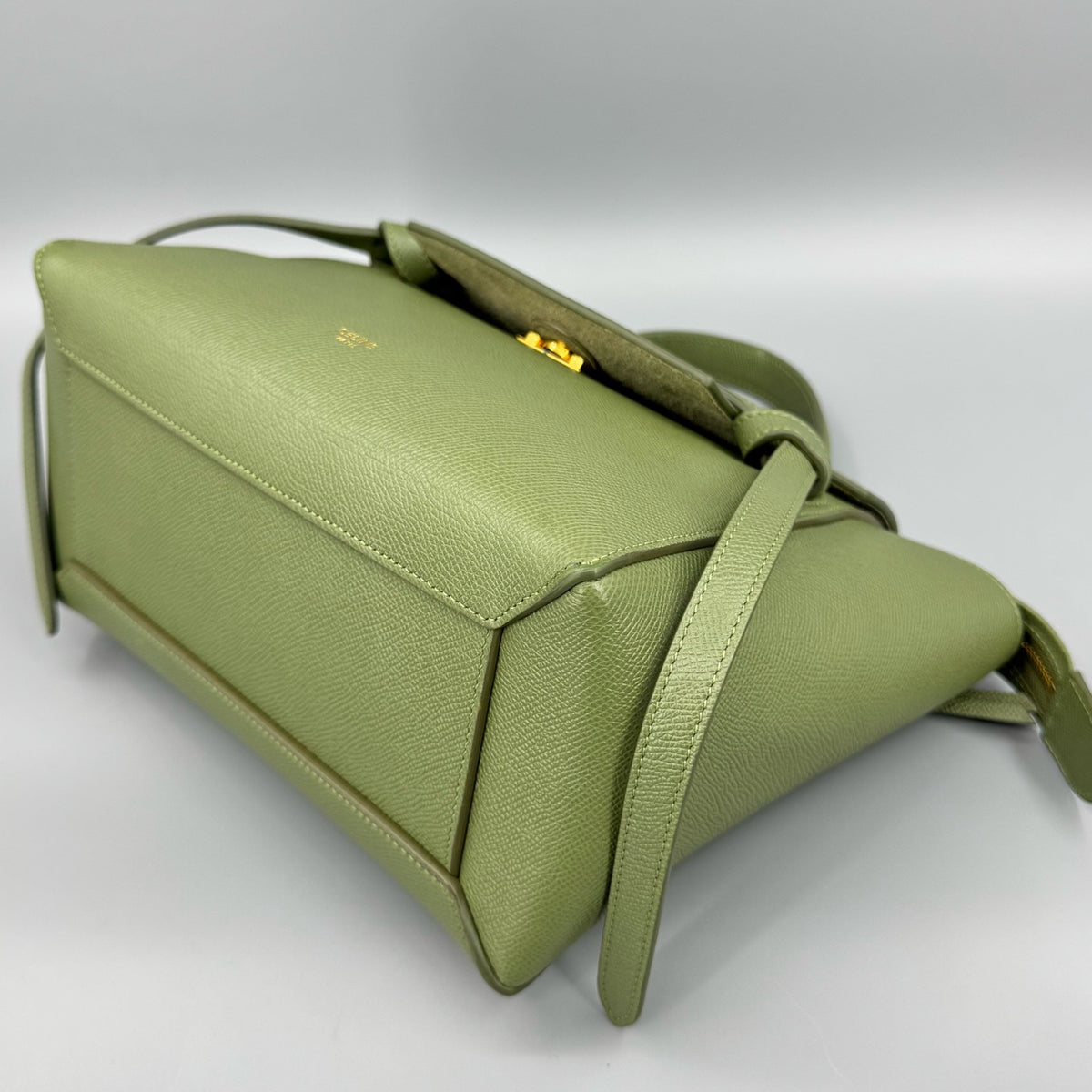 Celine - Belt Bag Small - Leather - Green - (small)