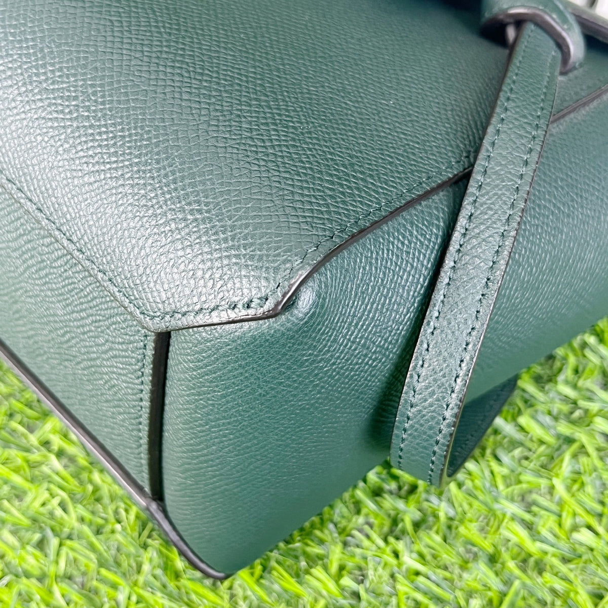 Celine - Belt Bag Small - Leather - Green - (small)