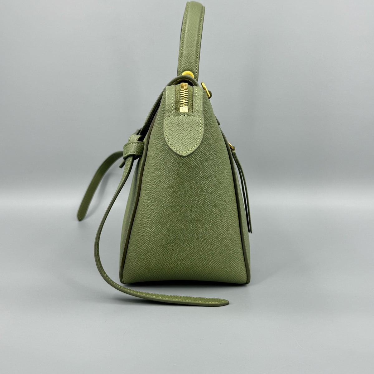 Celine - Belt Bag Small - Leather - Green - (small)