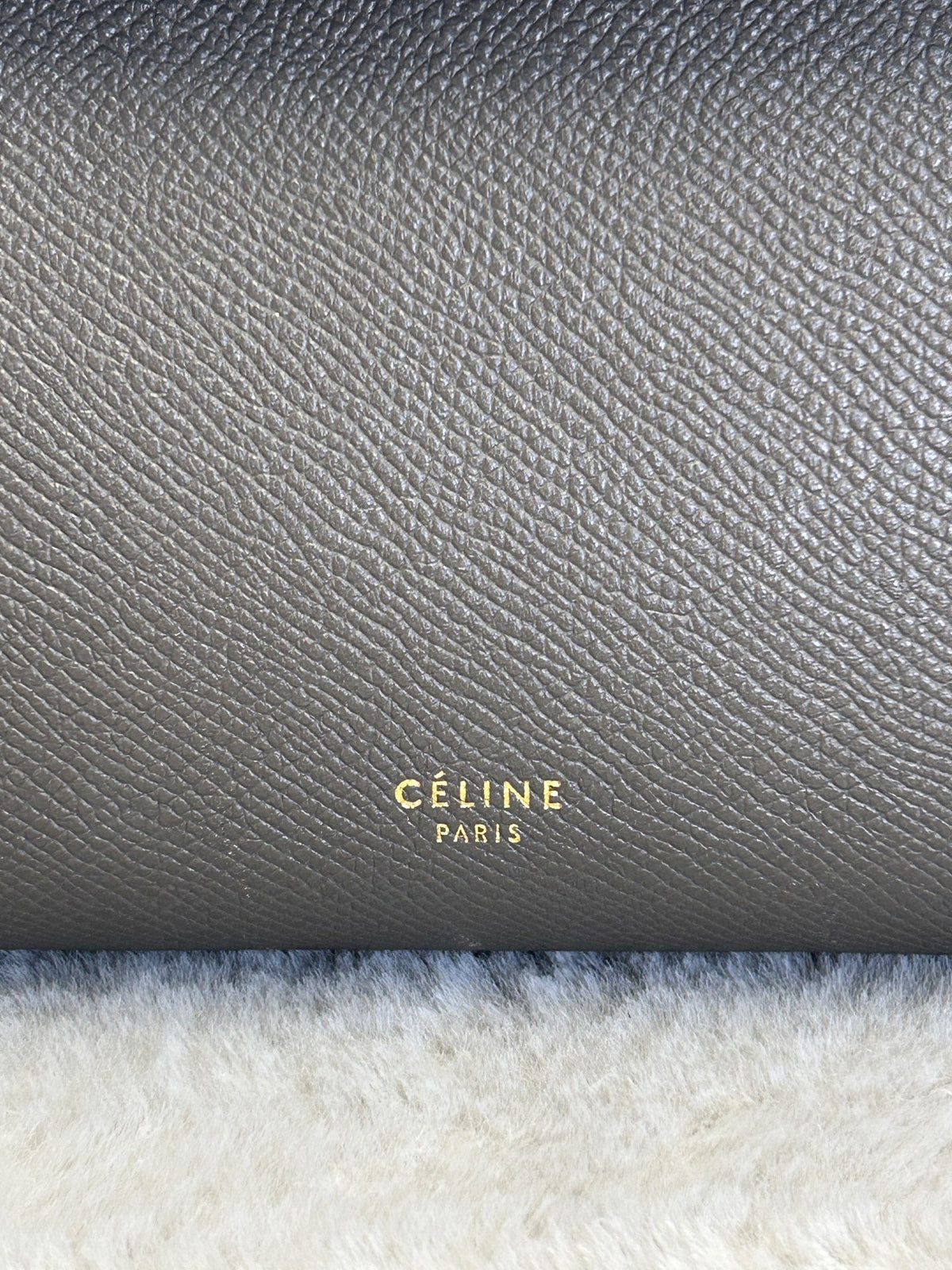 Celine - Belt Bag Small - Leather - Grey - (Small)