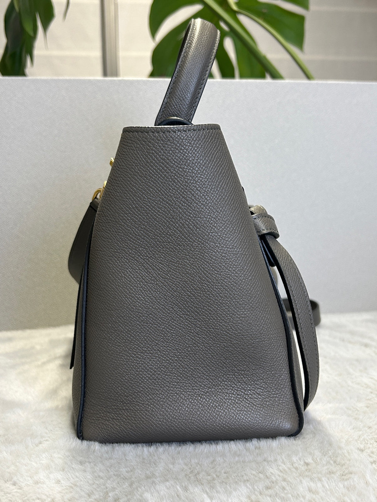 Celine - Belt Bag Small - Leather - Grey - (Small)