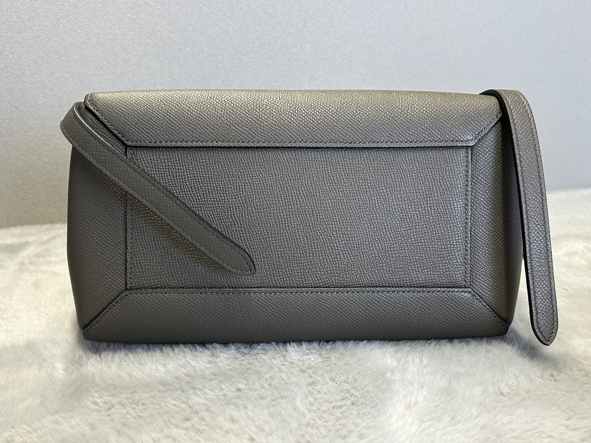 Celine - Belt Bag Small - Leather - Grey - (Small)