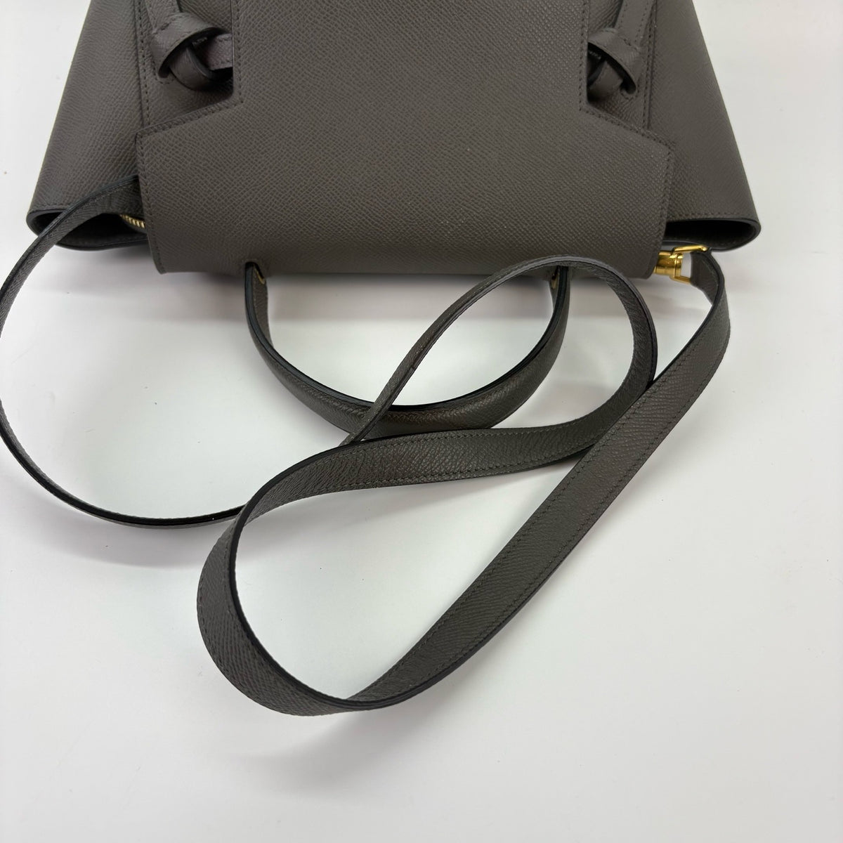 Celine - Belt Bag Small - Leather - Grey - (small)