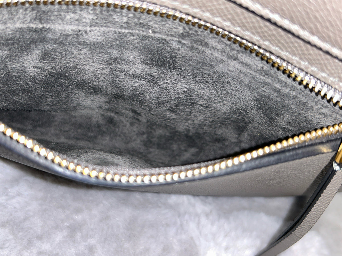 Celine - Belt Bag Small - Leather - Grey - (Small)