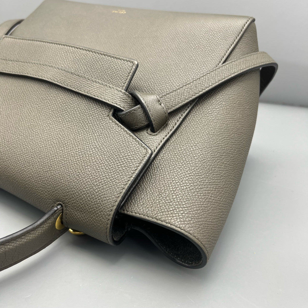 Celine - Belt Bag Small - Leather - Grey - (Small)