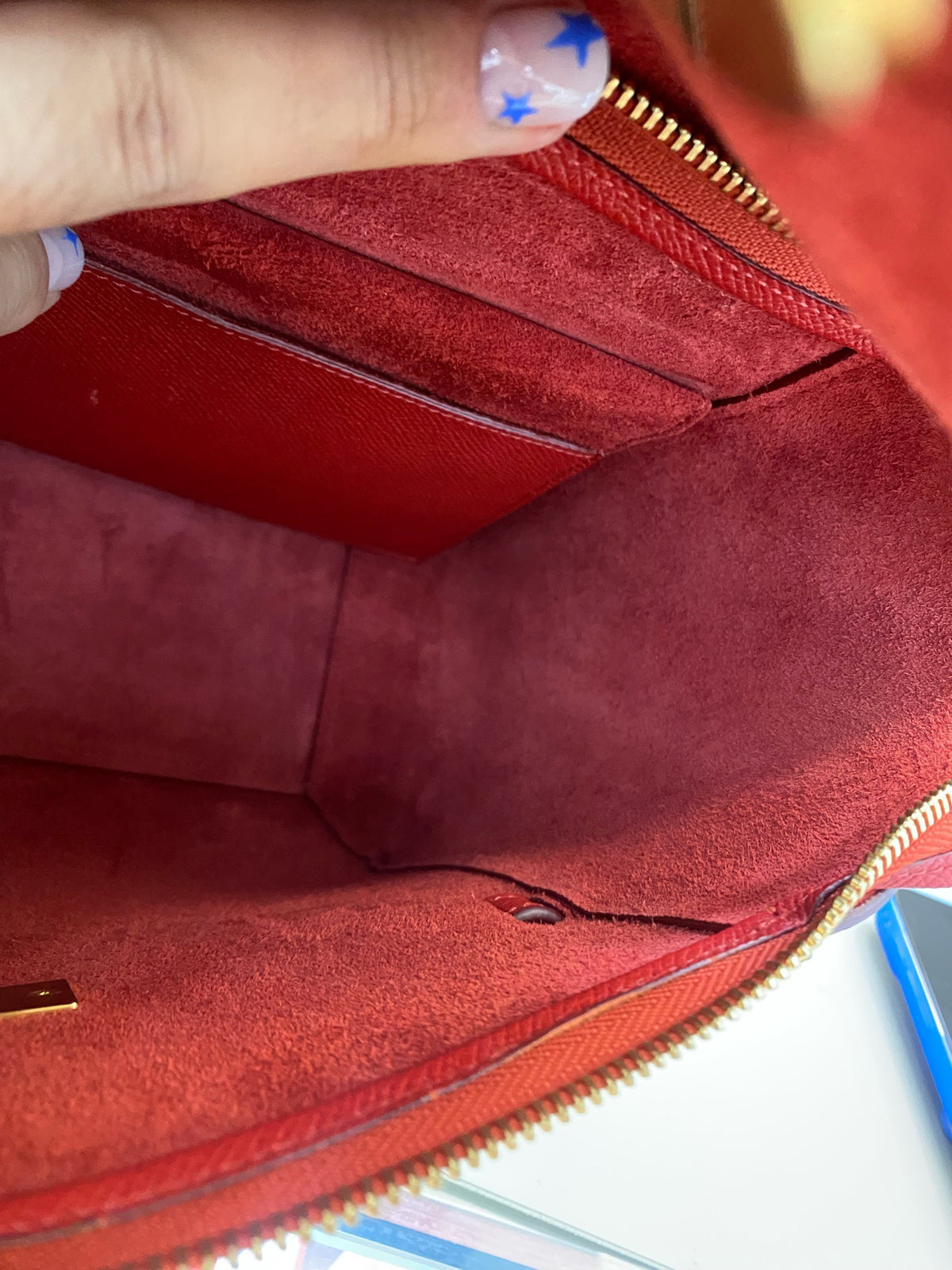 Celine - Belt Bag Small - Leather - Red - (small)