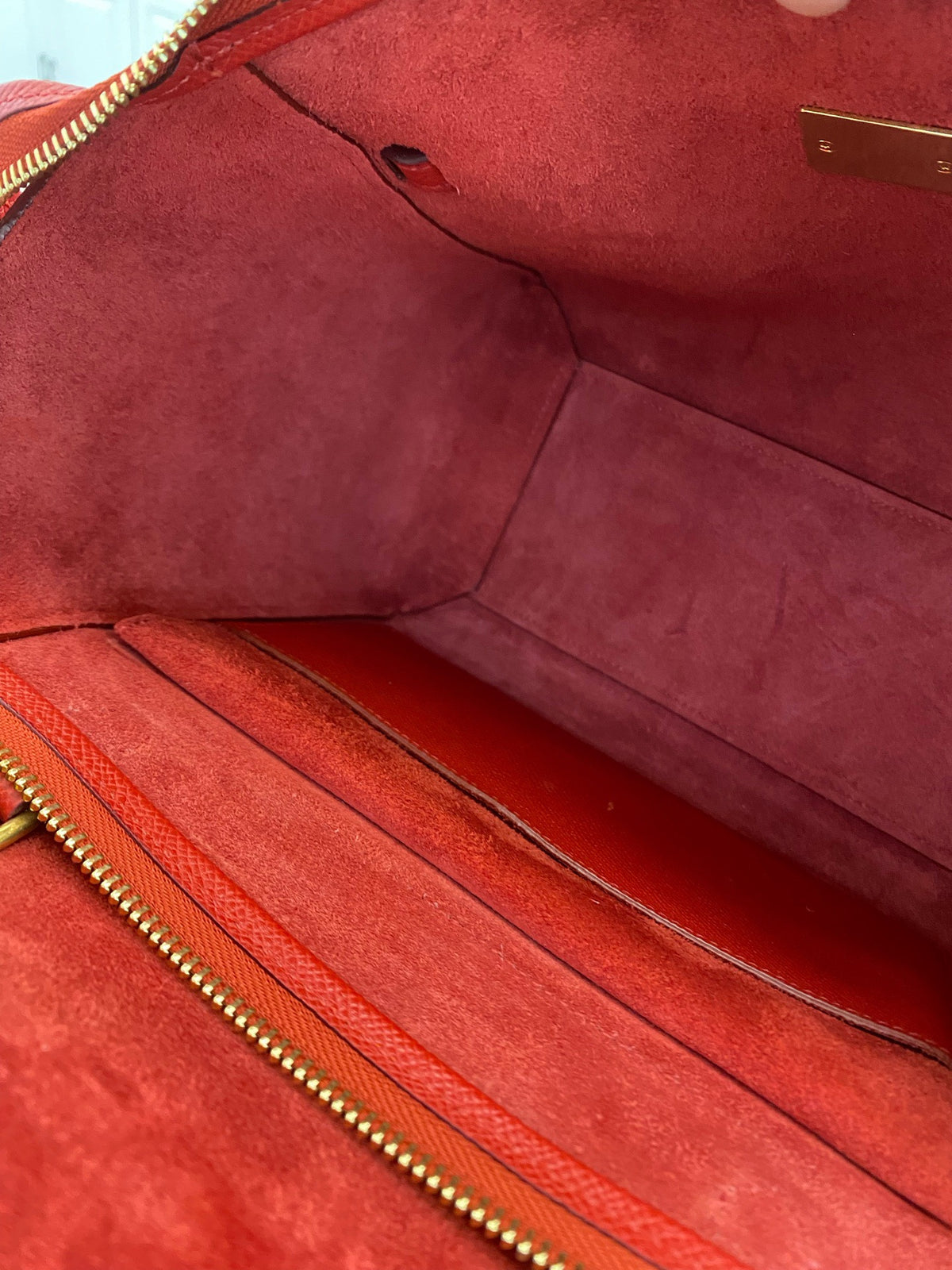 Celine - Belt Bag Small - Leather - Red - (small)