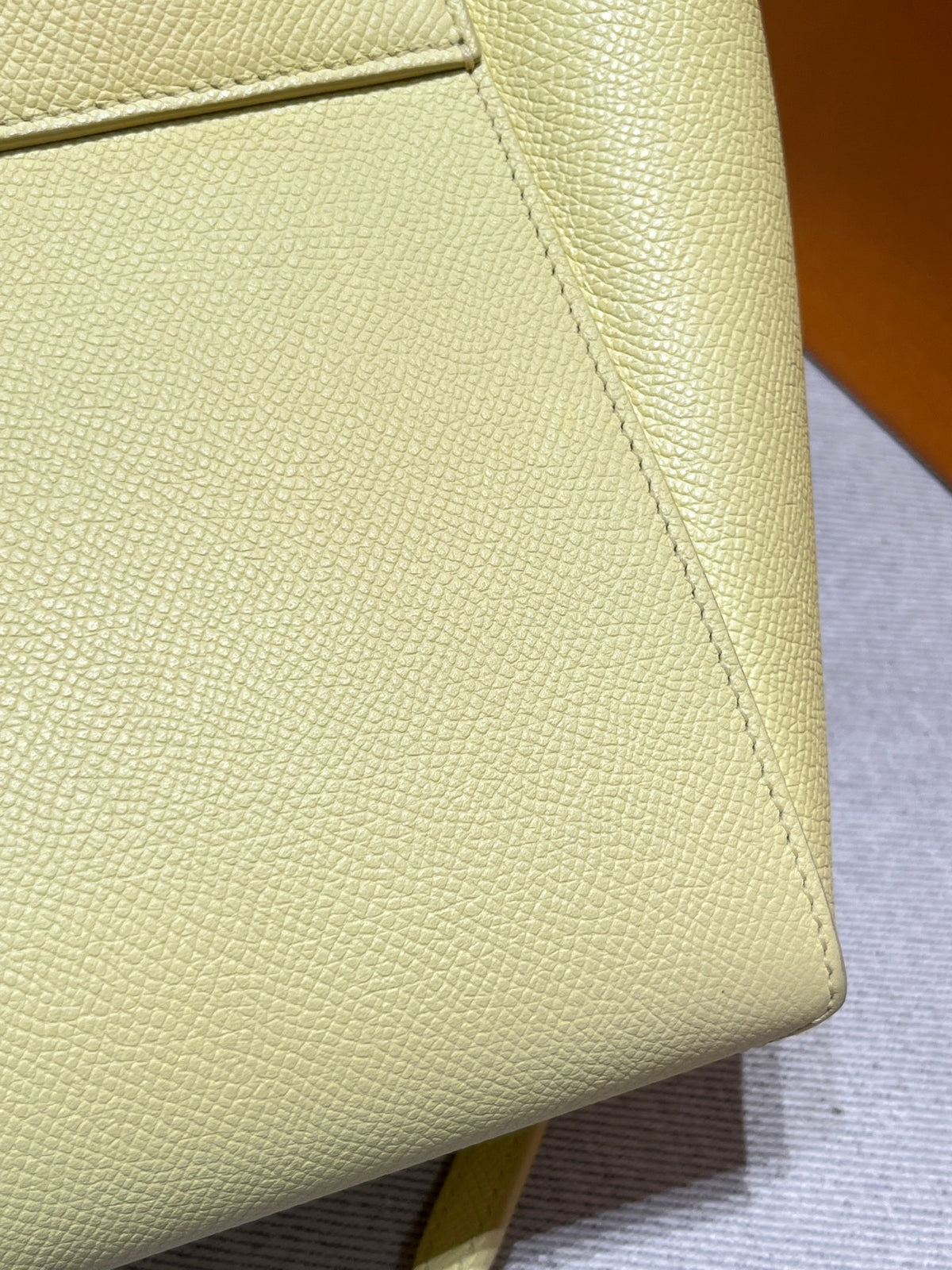 Celine - Belt Bag Small - Leather - Yellow - (small)