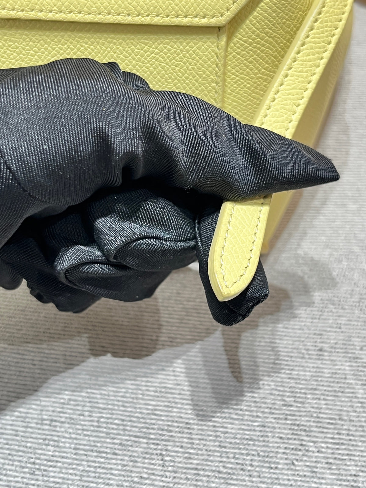Celine - Belt Bag Small - Leather - Yellow - (small)