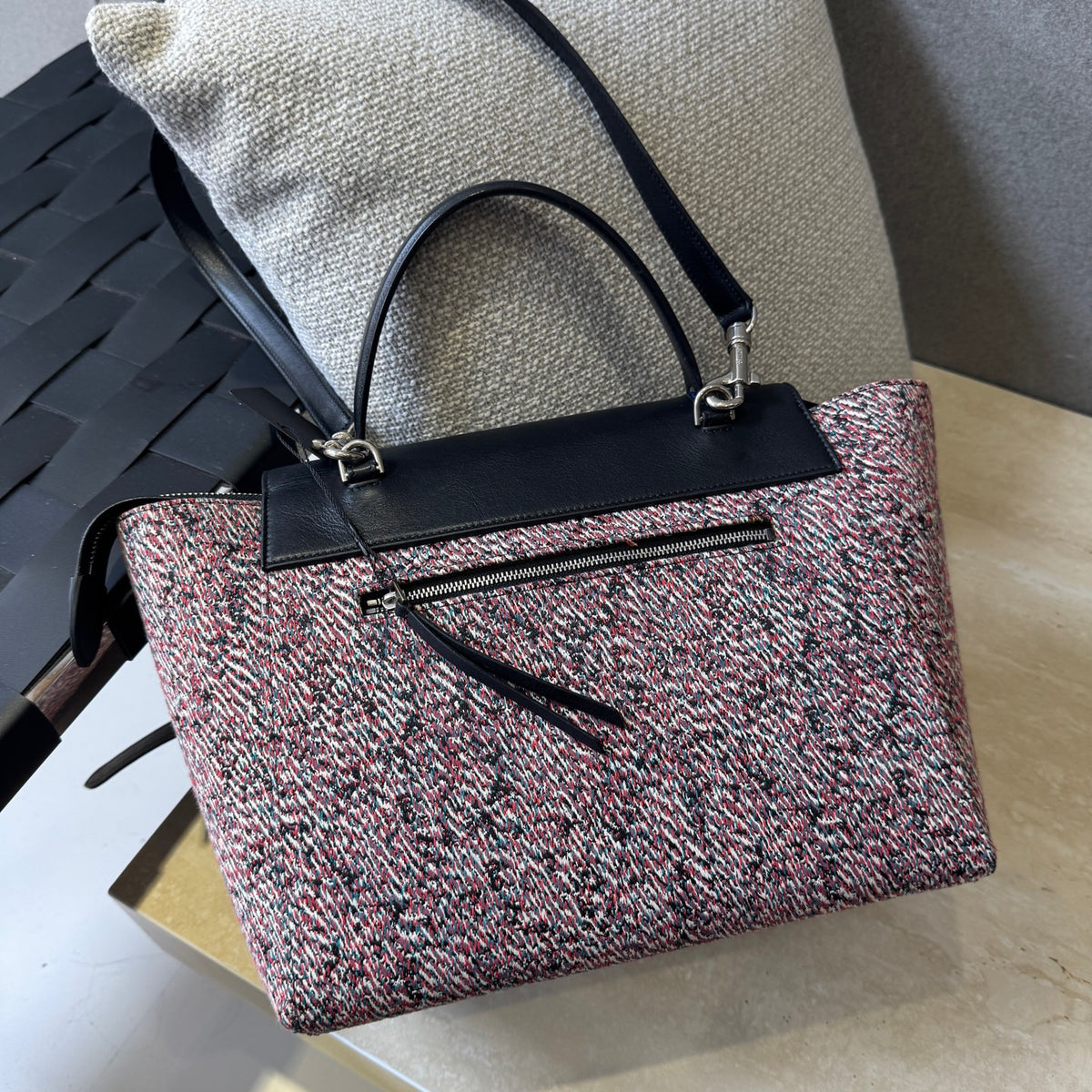 Celine - Belt Bag - Tweed - Multicolour - (large)