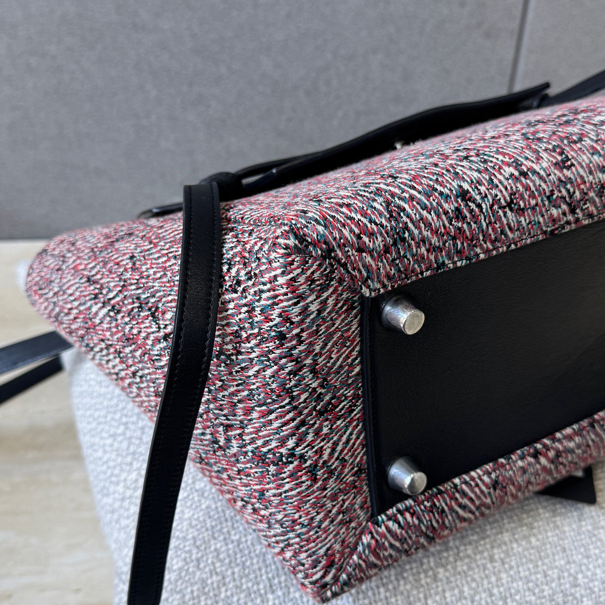Celine - Belt Bag - Tweed - Multicolour - (large)