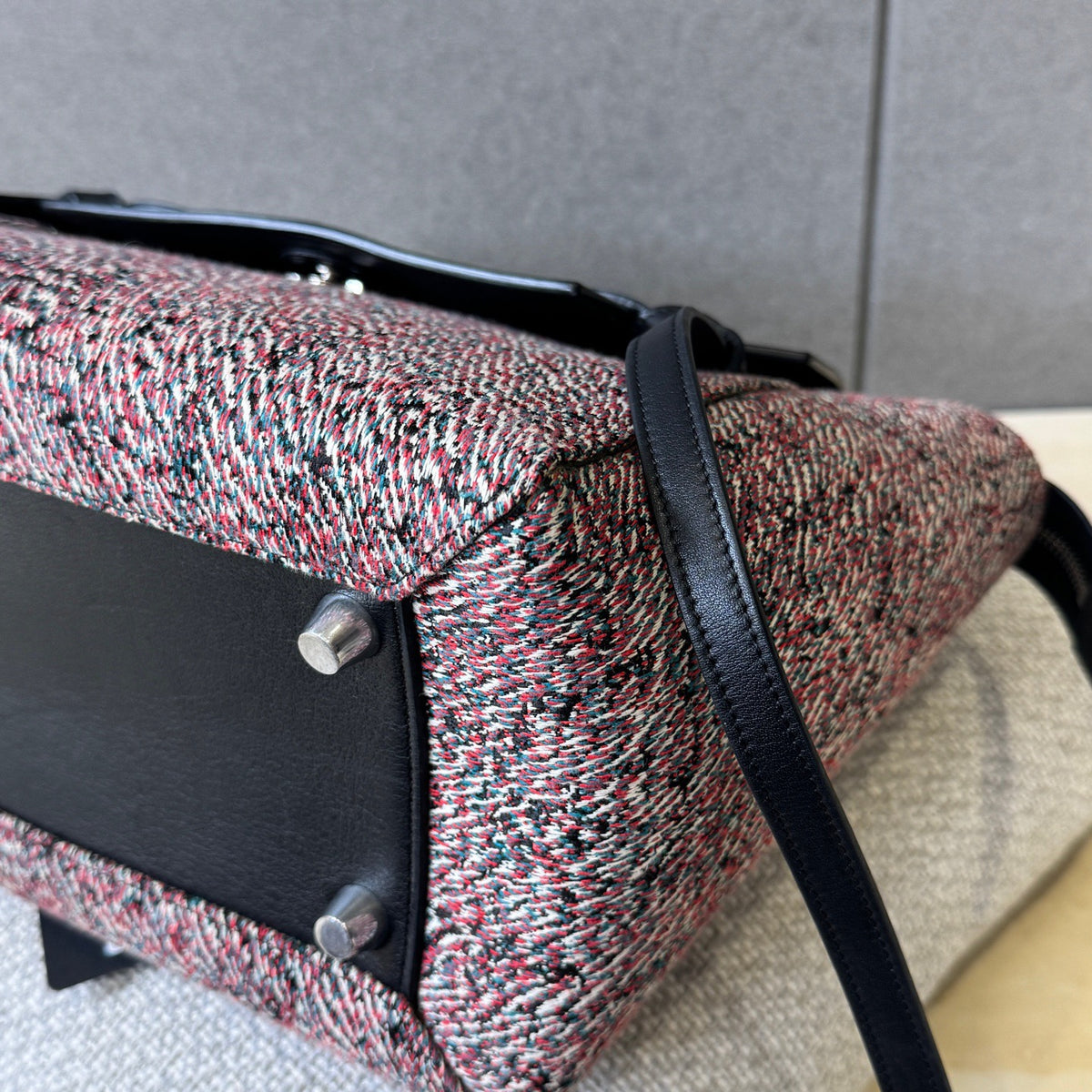 Celine - Belt Bag - Tweed - Multicolour - (large)