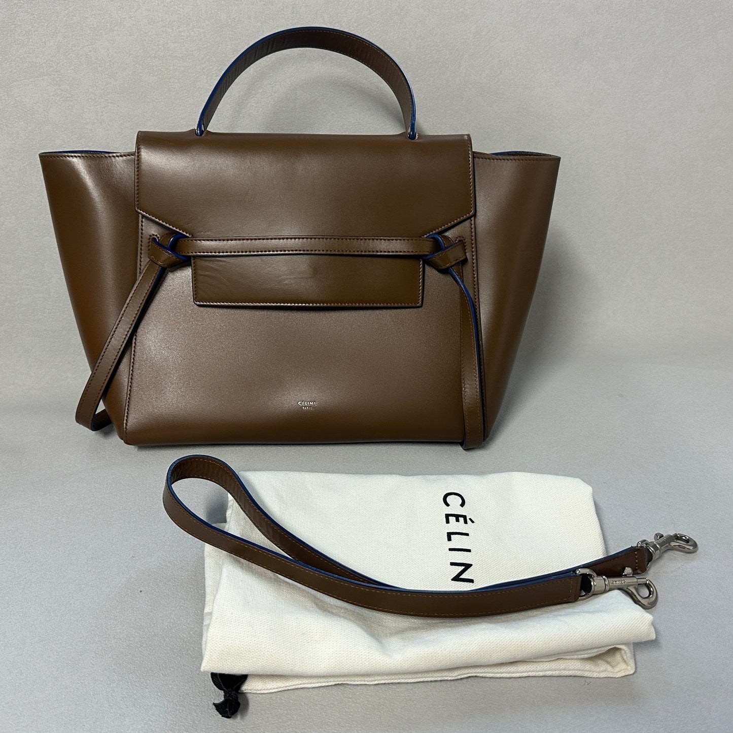 Céline - Belt - Leather - Brown - (medium)