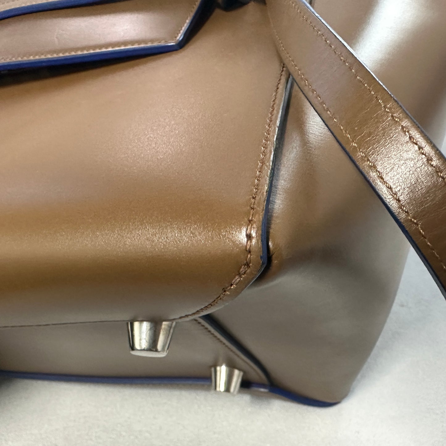 Céline - Belt - Leather - Brown - (medium)