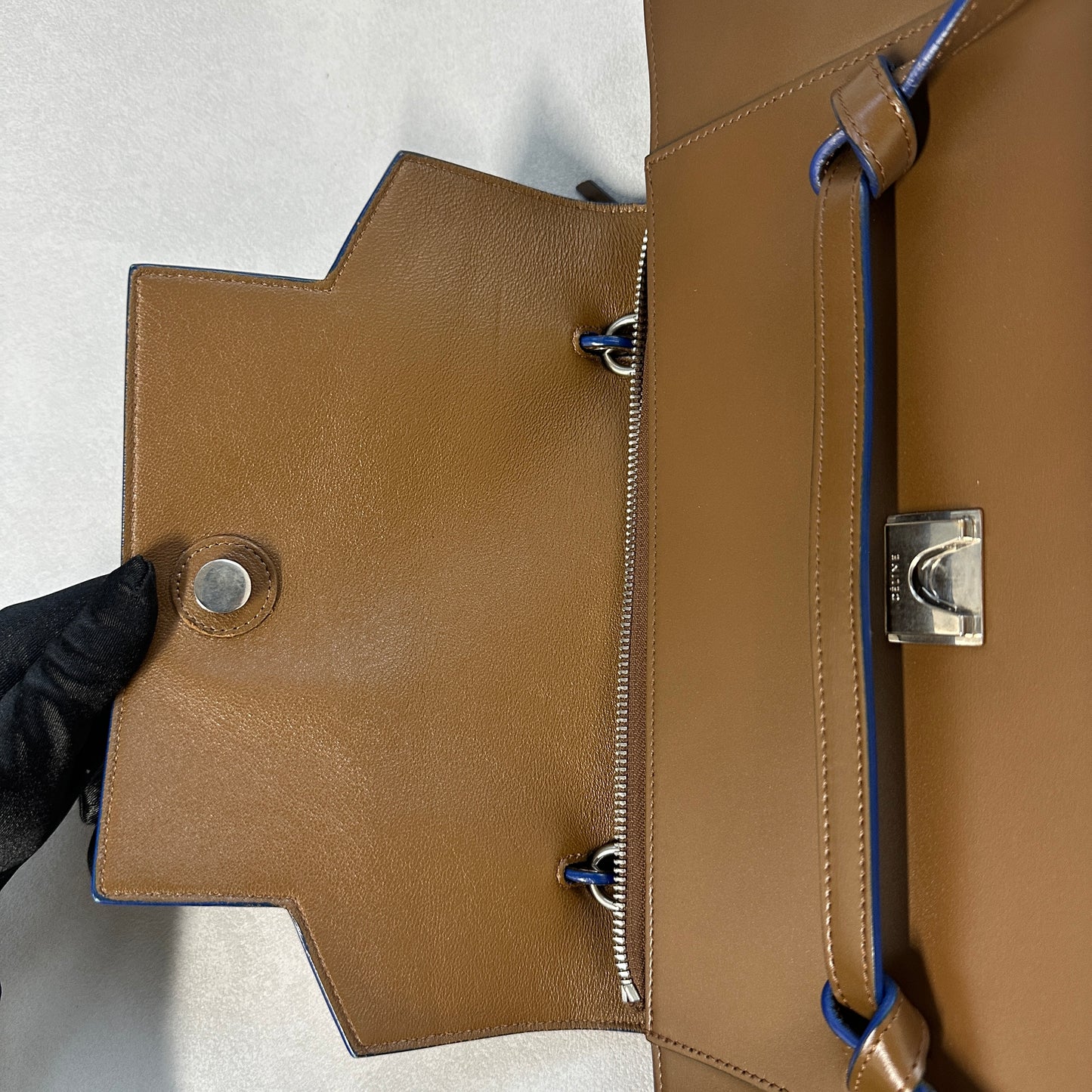 Céline - Belt - Leather - Brown - (medium)